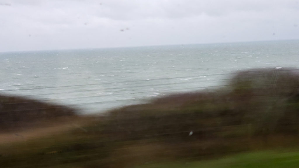 First Glimpse of the English Channel